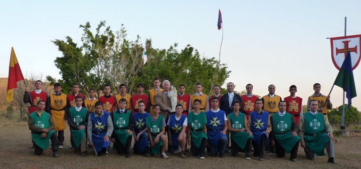 Foto Oficial do Acampamento da Lepanto em Setembro de 2012