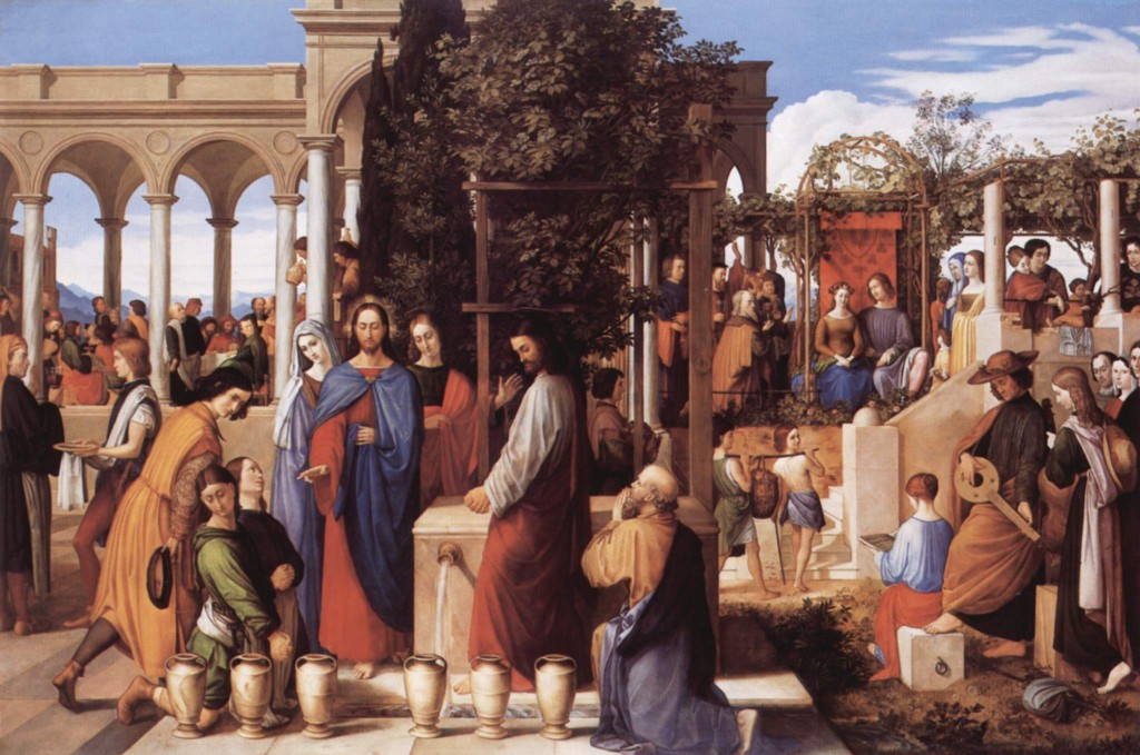 Bodas de Canã, obra de Julius Schnorr von Carolsfeld