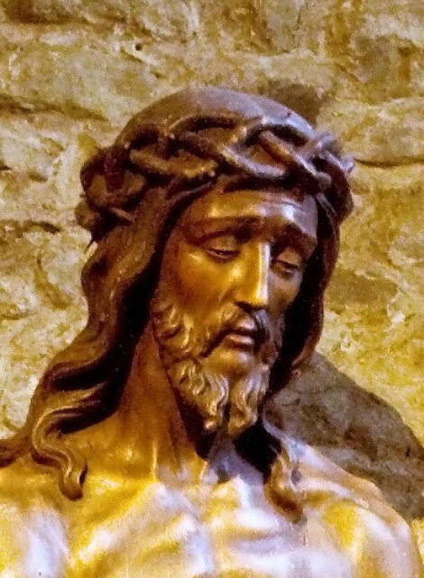 Jesus Coroado de espinhos, basílica medieval, Bruges, Bélgica