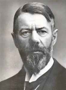 Weber em seu livro intitulado “A Ética protestante e o Espírito de capitalismo”.