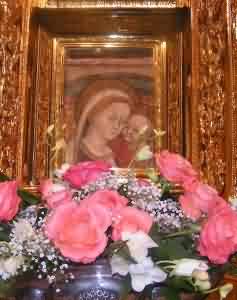 Quadro de Nossa Senhora do Bom Conselho em Genazzano