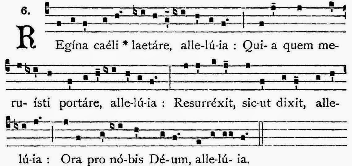 Regina Coeli simples