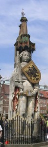 Roland, fonte em Bremen, As Cruzadas